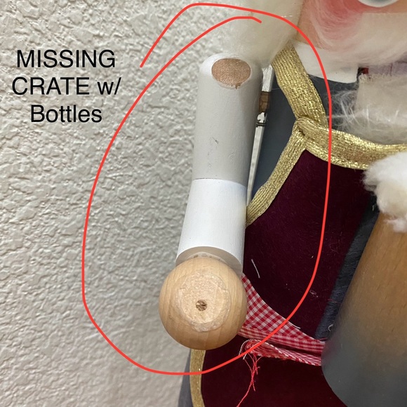 STEINBACH Volkskunst Germany  Brewmaster 17” Nutcracker Music Box MISSING CRATE - Picture 15 of 16